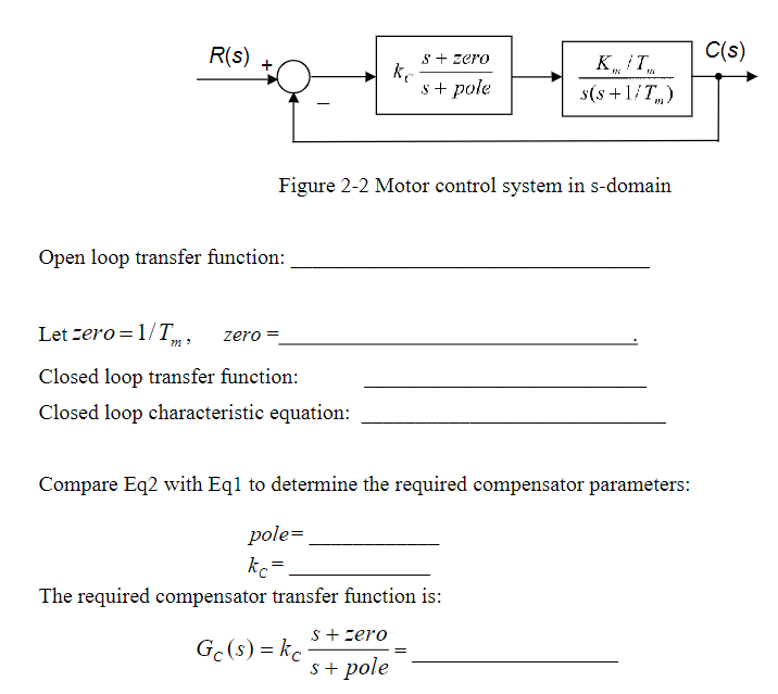 Control systems Assignment