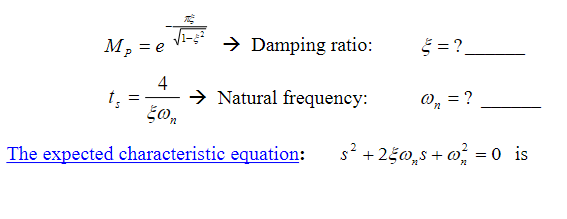 Control systems Assignment